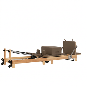 Oak Pro Reformer – Adjustable Leg Edition