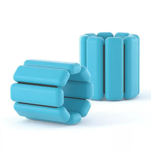Silicone Weighted Bands - Adjustable Ankle and Wrist Weights