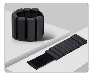 Silicone Weighted Bands - Adjustable Ankle and Wrist Weights
