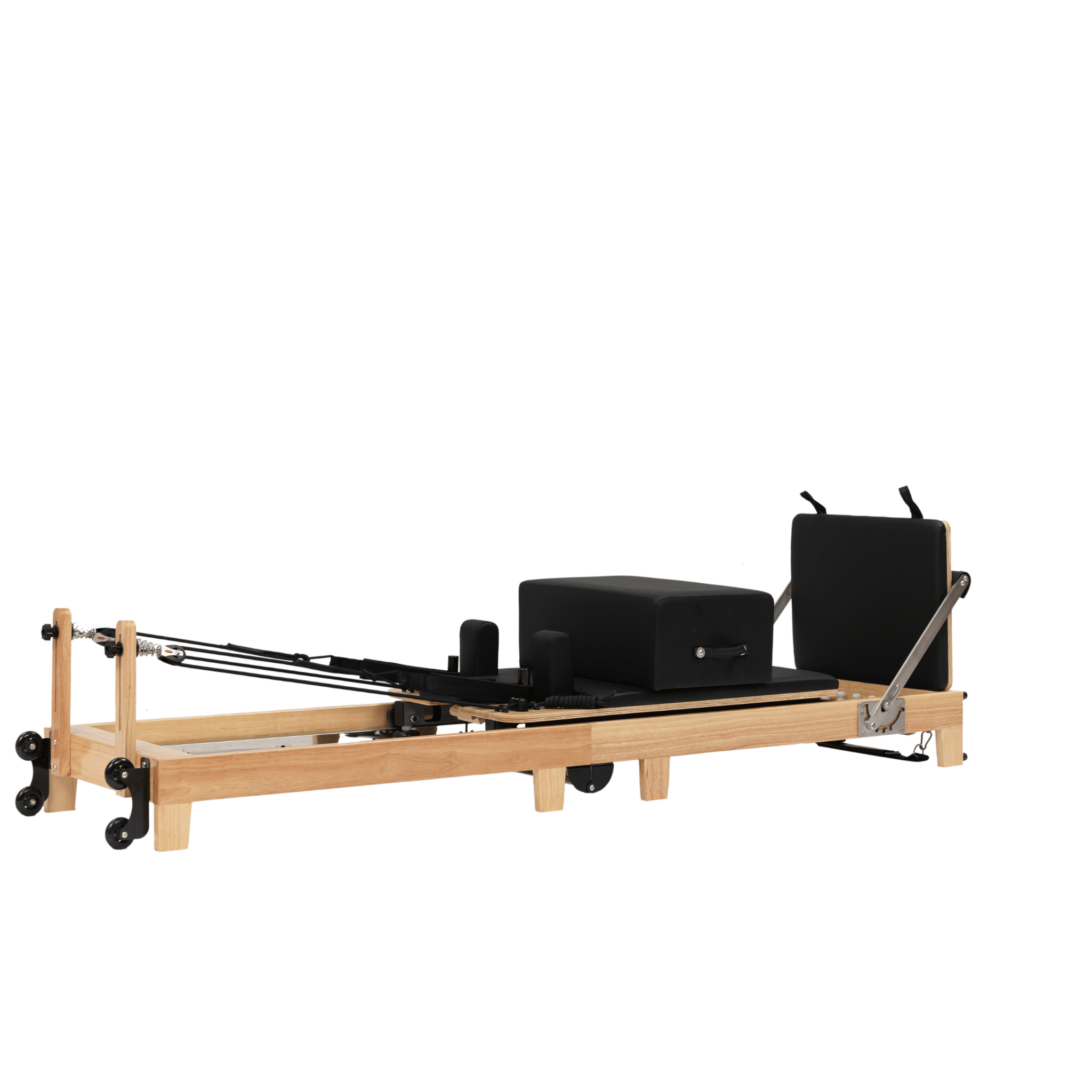 Oak Pro Reformer – Adjustable Leg Edition