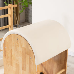 Oak Ladder Barrel - White image 1