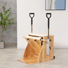 Oak wood Wunda Chair - White image 6