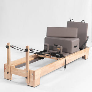 Maple wood non-folding Reformer in Mocha image 0