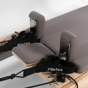 Maple wood non-folding Reformer in Mocha image 7