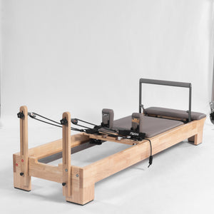 Maple wood non-folding Reformer in Mocha image 1