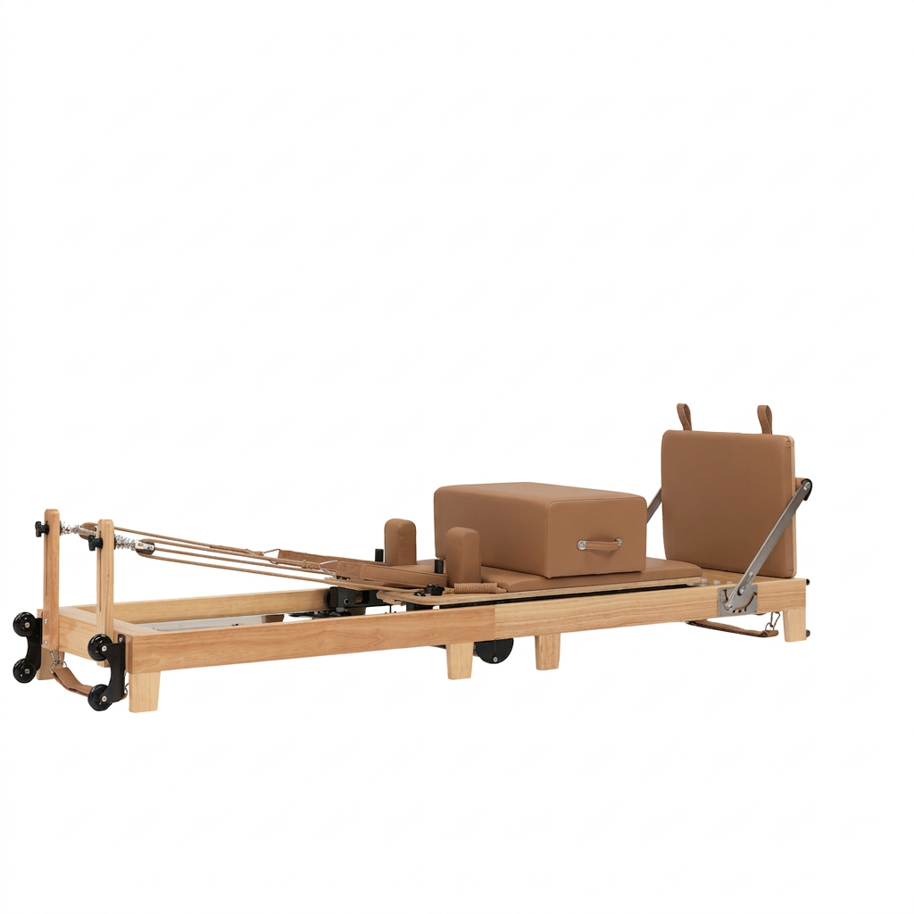 Oak Pro Reformer – Adjustable Leg Edition
