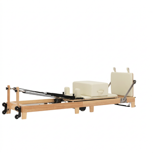 Oak Pro Reformer – Adjustable Leg Edition