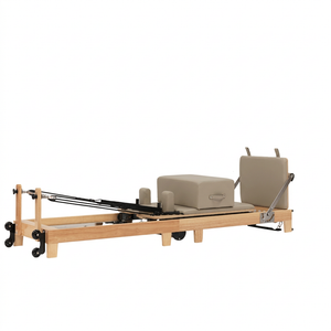 Oak Pro Reformer – Adjustable Leg Edition