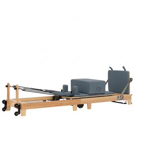Oak Pro Reformer – Adjustable Leg Edition