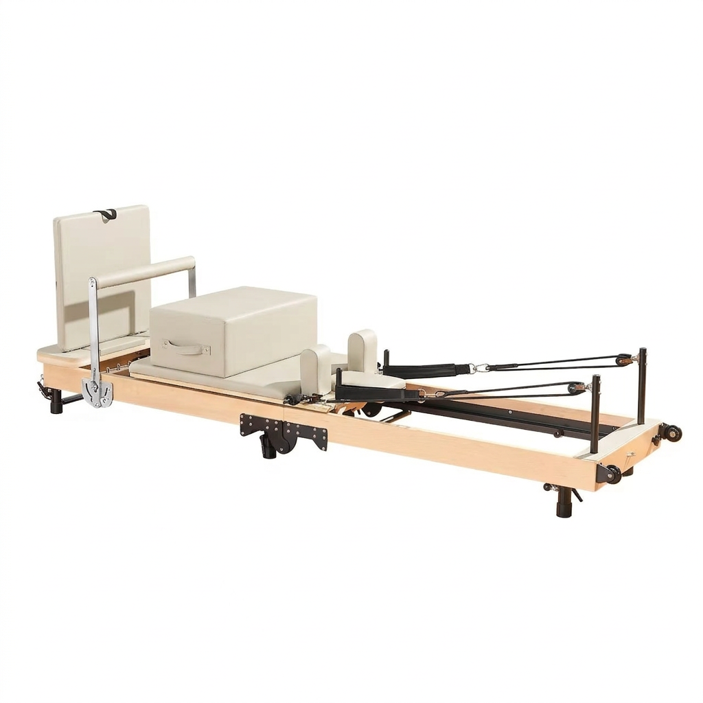 Maple Pro Reformer – Adjustable Leg Edition
