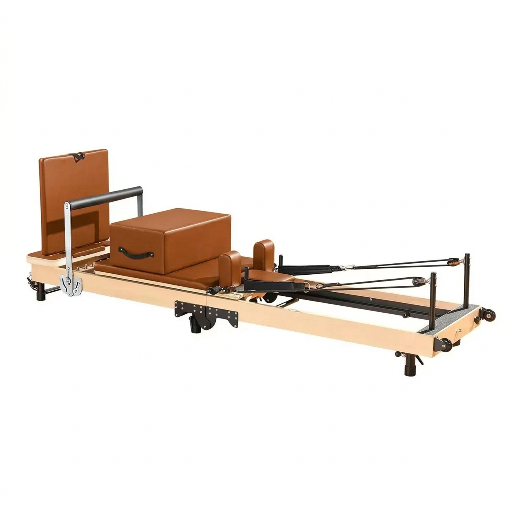 Maple Pro Reformer – Adjustable Leg Edition