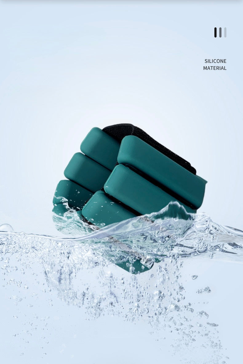 Silicone Weighted Bands - Adjustable Ankle and Wrist Weights