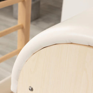 Maple wood ladder barrel - White image 2