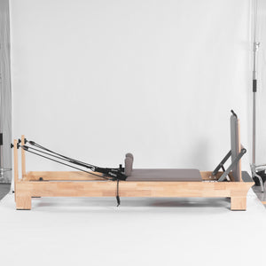 Maple wood non-folding Reformer in Mocha image 8