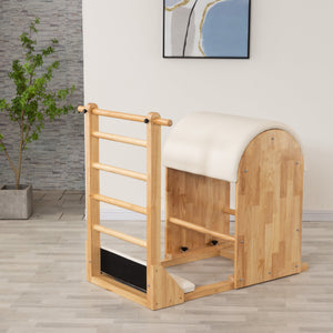 Oak Ladder Barrel - White image 3