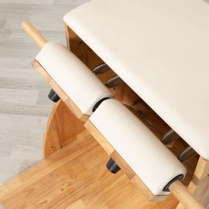 Oak wood Wunda Chair - White image 2